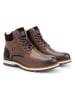 TRAVELIN' Leren boots "Sund" bruin