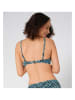 Sloggi Bikini-BH in Blau/ Schwarz
