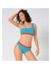 Sloggi Bikini-Hose in Blau/ Orange