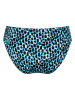 Sloggi Bikini-Hose in Blau/ Schwarz