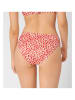 Sloggi Bikini-Hose in Rot/ Weiß