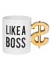Thumbs Up Tasse "Boss Mug" in Weiß - 350 ml