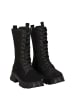 Moosefield Leren boots zwart