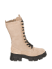 Moosefield Leren boots beige