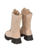 Moosefield Leren boots beige