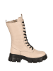 Moosefield Leren boots beige
