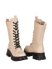 Moosefield Leren boots beige