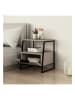 Scandinavia Concept Nachtkastje beige/zwart - (B)45 x (H)50 x (D)40 cm