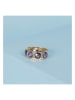 L instant d Or Gold-Ring "Maden Amethyst" mit Edelsteinen