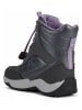 Geox Winterboots "Sentiero" in Anthrazit/ Lila