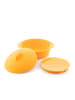 InnovaGoods Naczynie w kolorze pomarańczowym do mikrofalówki - 21,5 x 11,5 x 19,5 cm