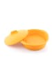 InnovaGoods Naczynie w kolorze pomarańczowym do mikrofalówki - 21,5 x 11,5 x 19,5 cm