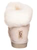 Gooce Leder-Winterboots "Fury" in Creme