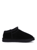 NICEBAY Leren winterboots "Huguette" zwart