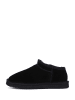 NICEBAY Leren winterboots "Huguette" zwart