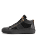 NoGRZ Skórzane sneakersy "P.daCortona" w kolorze czarnym