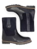 NoGRZ Leren boots "R.Cassels" donkerblauw