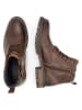 NoGRZ Leren boots "A.deSandgallo" bruin