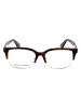Marc Jacobs Brille in Dunkelbraun-Gelb
