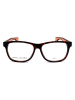 Marc Jacobs Brille in Dunkelbraun/ Orange