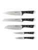 Tefal 6-delige messenblokset "Ice Force" naturel