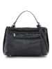 Anna Morellini Leder-Henkeltasche "Diletta " in Schwarz - (B)34 x (H)23 x (T)12 cm