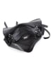 Anna Morellini Leder-Henkeltasche "Diletta " in Schwarz - (B)34 x (H)23 x (T)12 cm