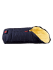 Kaiser Naturfellprodukte Voetenzak met lamsvacht ''Iglu'' donkerblauw - (L)93 x (B)45 cm