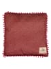 HAPPINESS Kussen "Ruby" bordeaux