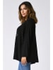 Plus Size Company Pullover "Manille" in Schwarz