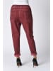 Plus Size Company Spodnie "Salvador" w kolorze czerwonym