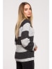 made of emotion Sweter w kolorze szaro-antracytowym