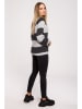 made of emotion Sweter w kolorze szaro-antracytowym