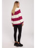 made of emotion Pullover in Weiß/ Lila