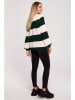 made of emotion Pullover in Schwarz/ Weiß