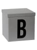 STORE IT Aufbewahrungskiste "B" in Grau - (B)30 x (H)30 x (T)30 cm