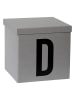 STORE IT Aufbewahrungskiste "D" in Grau - (B)30 x (H)30 x (T)30 cm