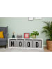 STORE IT Aufbewahrungskiste "D" in Grau - (B)30 x (H)30 x (T)30 cm