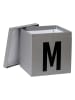 STORE IT Aufbewahrungskiste "M" in Grau - (B)30 x (H)30 x (T)30 cm