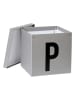 STORE IT Opbergkist "P" grijs - (B)30 x (H)30 x (D)30 cm