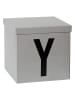 STORE IT Opbergkist "Y" grijs - (B)30 x (H)30 x (D)30 cm