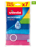 Vileda 2er-Set: Mikrofasertücher "Colors" in Bunt - 2x 7 Stück