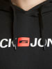Jack & Jones Hoodie "Corp" zwart
