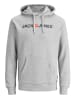 Jack & Jones Hoodie "Corp" grijs