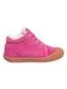 Lurchi Skórzane buty "Inori" w kolorze różowym do nauki chodzenia