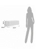 Tomasucci Wandmeubel wit - (B)45 x (H)15 x (D)26 cm