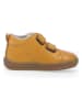 Naturino Skórzane sneakersy "Windy" w kolorze żółtym