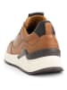 DENBROECK Leren sneakers "Cort St." lichtbruin