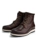 DENBROECK Leder-Boots "Fer St." in Braun