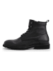 DENBROECK Leren boots "Foun St. " zwart